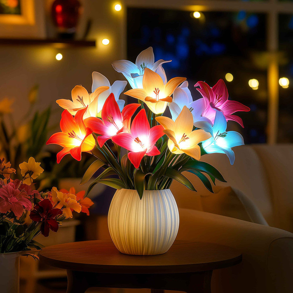 Mystical Moonlit Lilies