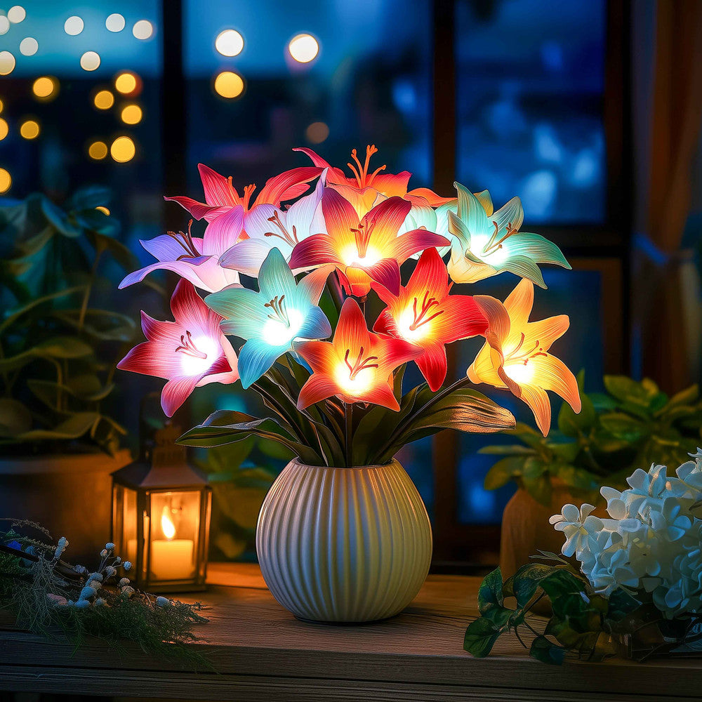 Mystical Moonlit Lilies
