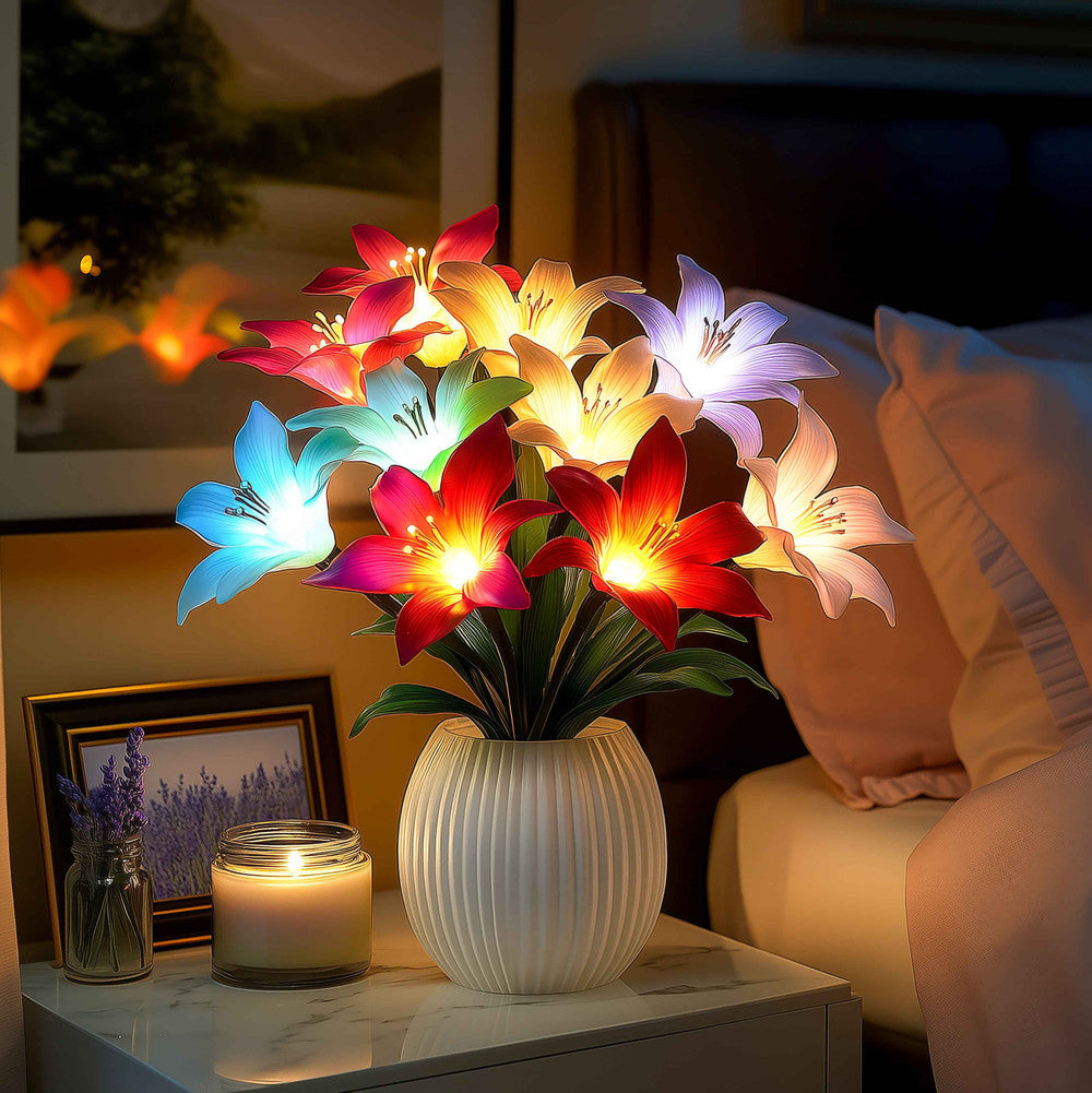 Mystical Moonlit Lilies