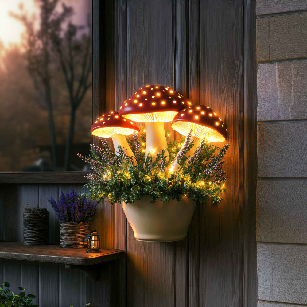 Magical Mushroom Sconce