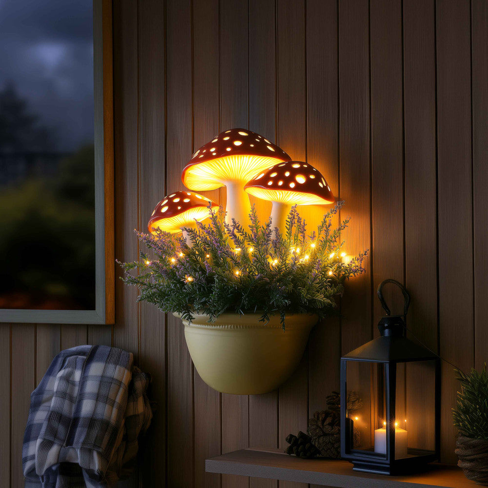 Magical Mushroom Sconce