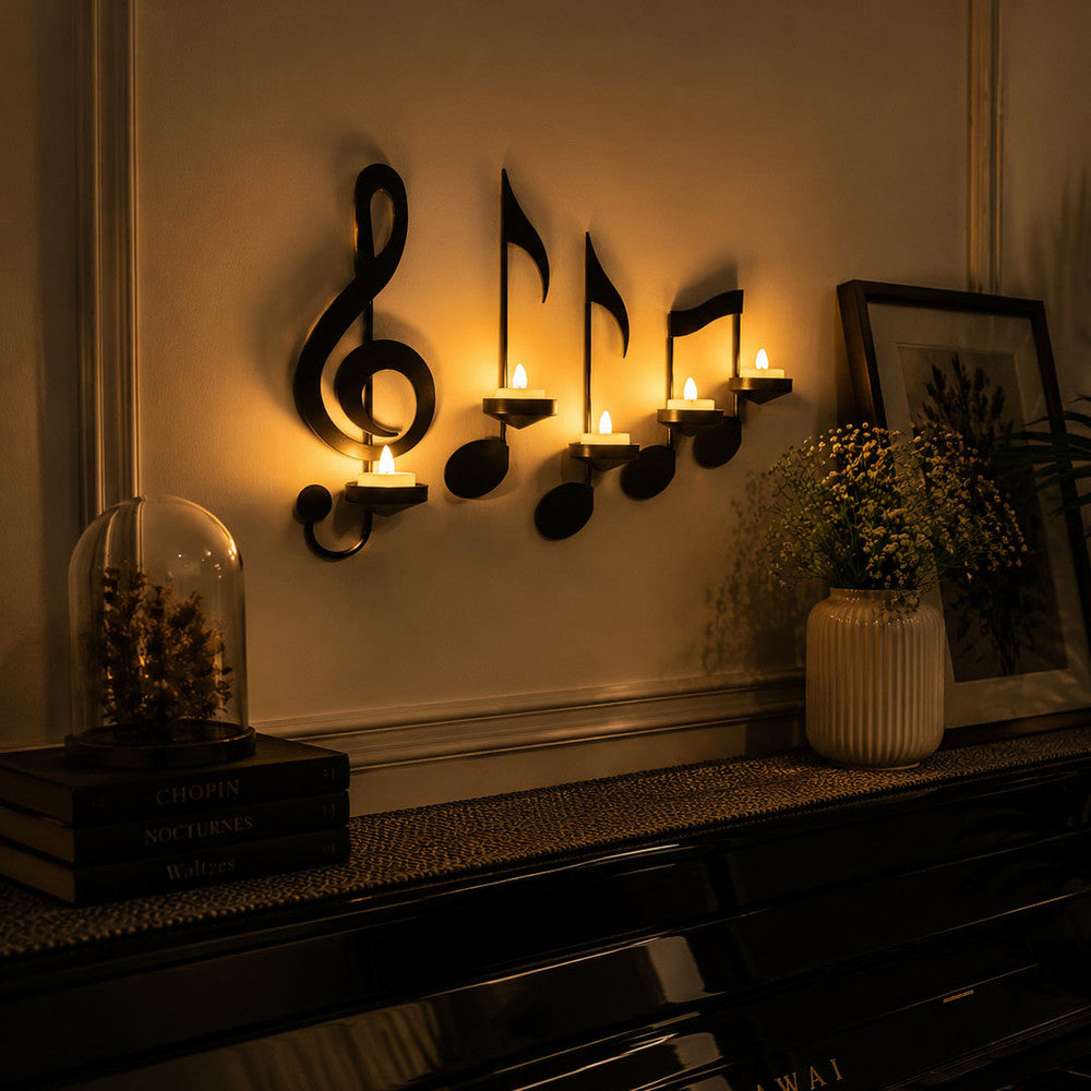 Melodic Midnight Candles