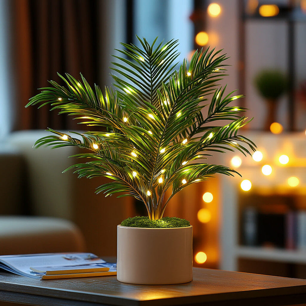 Palm Paradise Lamp