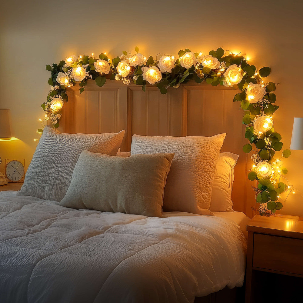 Rosy Radiance Garland