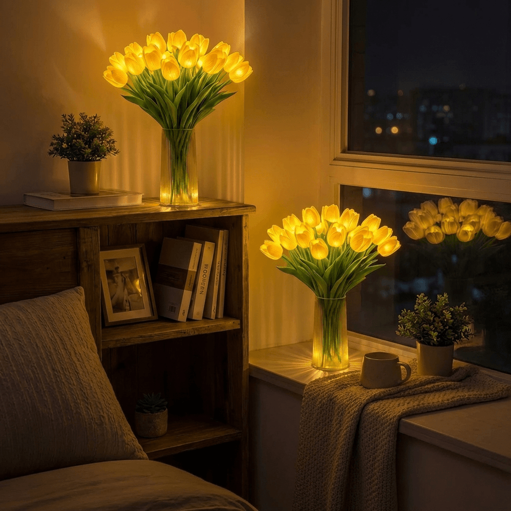 Radiant Romantic Tulip Light