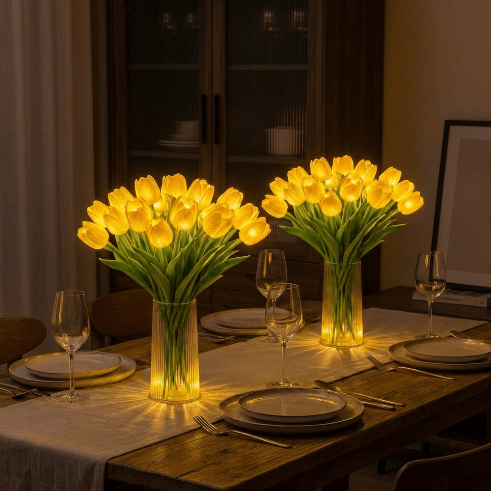 Radiant Romantic Tulip Light