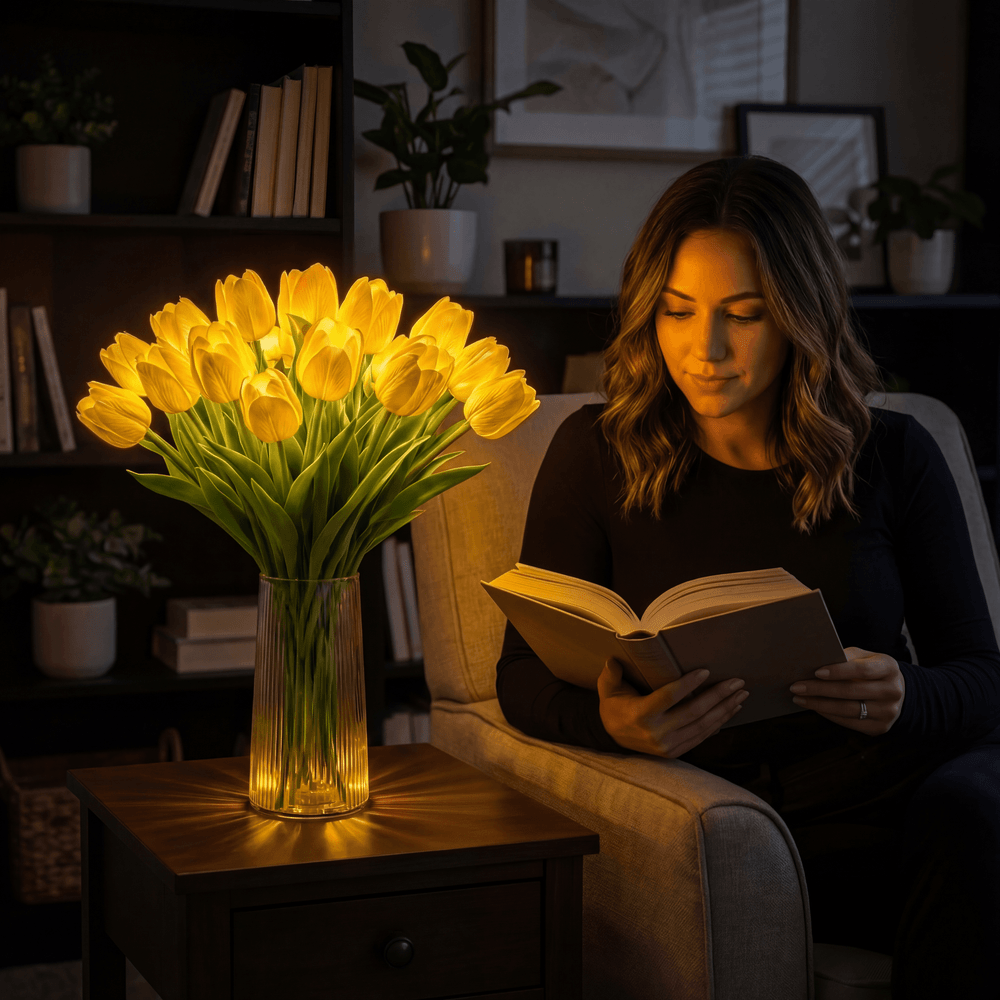 Radiant Romantic Tulip Light