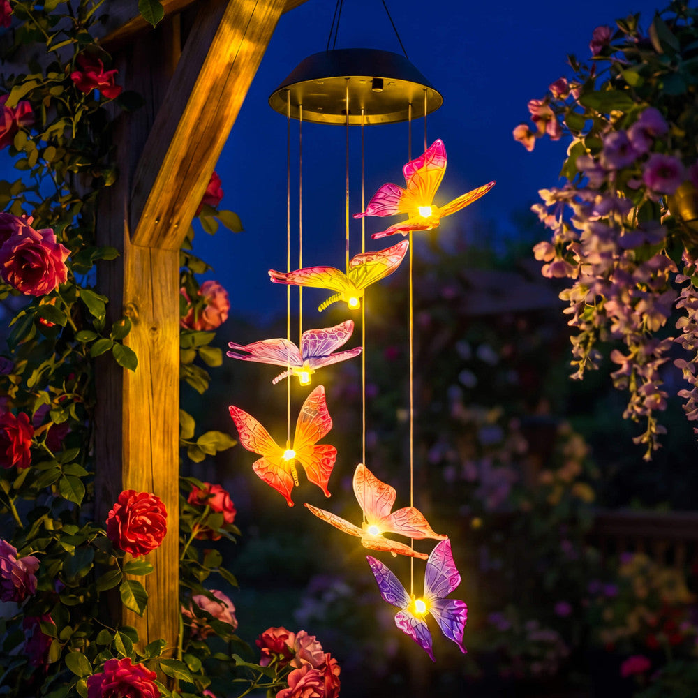Solar Butterfly Dream Chime