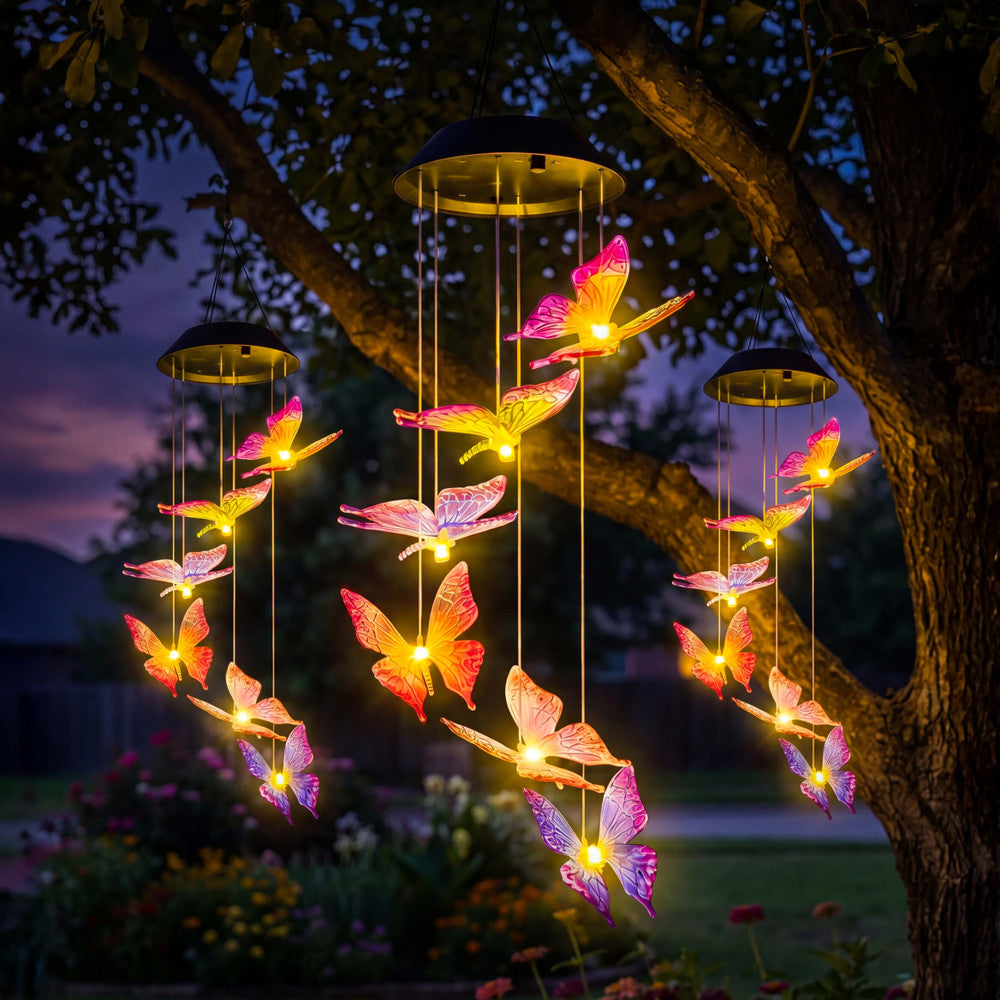 Solar Butterfly Dream Chime