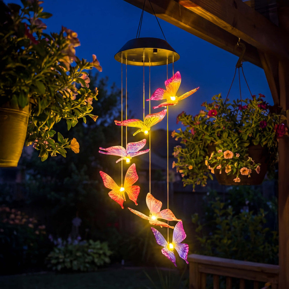 Solar Butterfly Dream Chime
