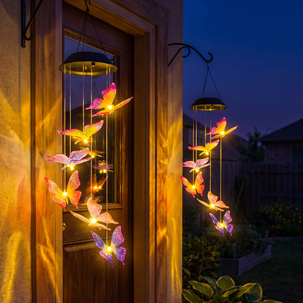 Solar Butterfly Dream Chime