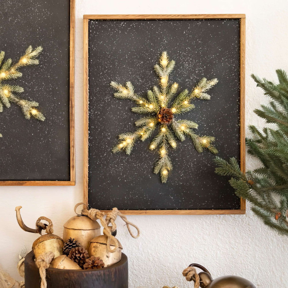 Snowflake Starlight Frame