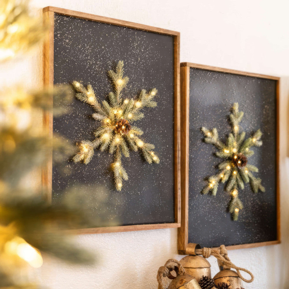 Snowflake Starlight Frame