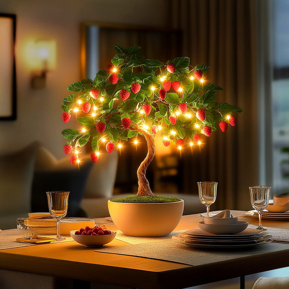 Starry Strawberry Lamp - M