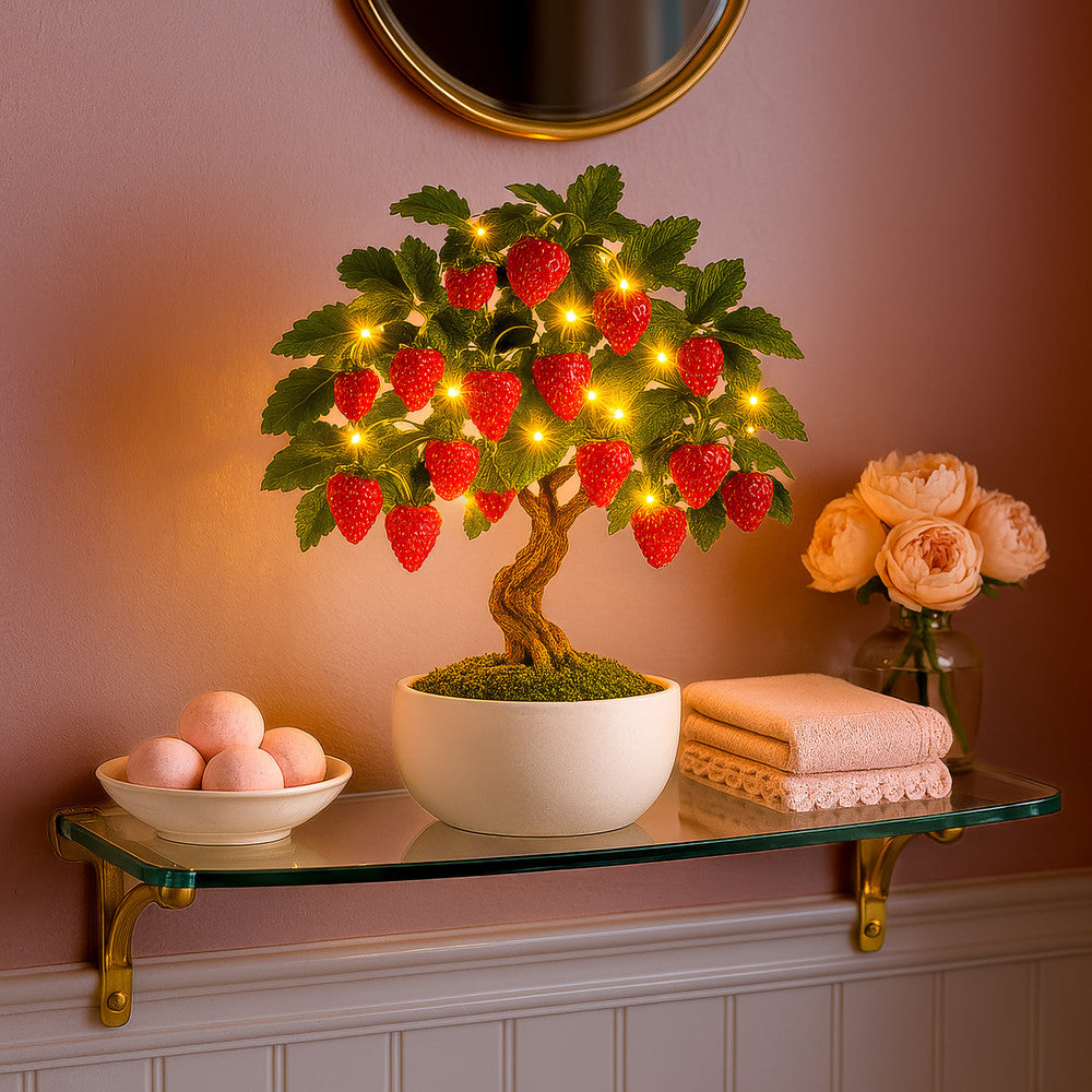 Starry Strawberry Lamp - C