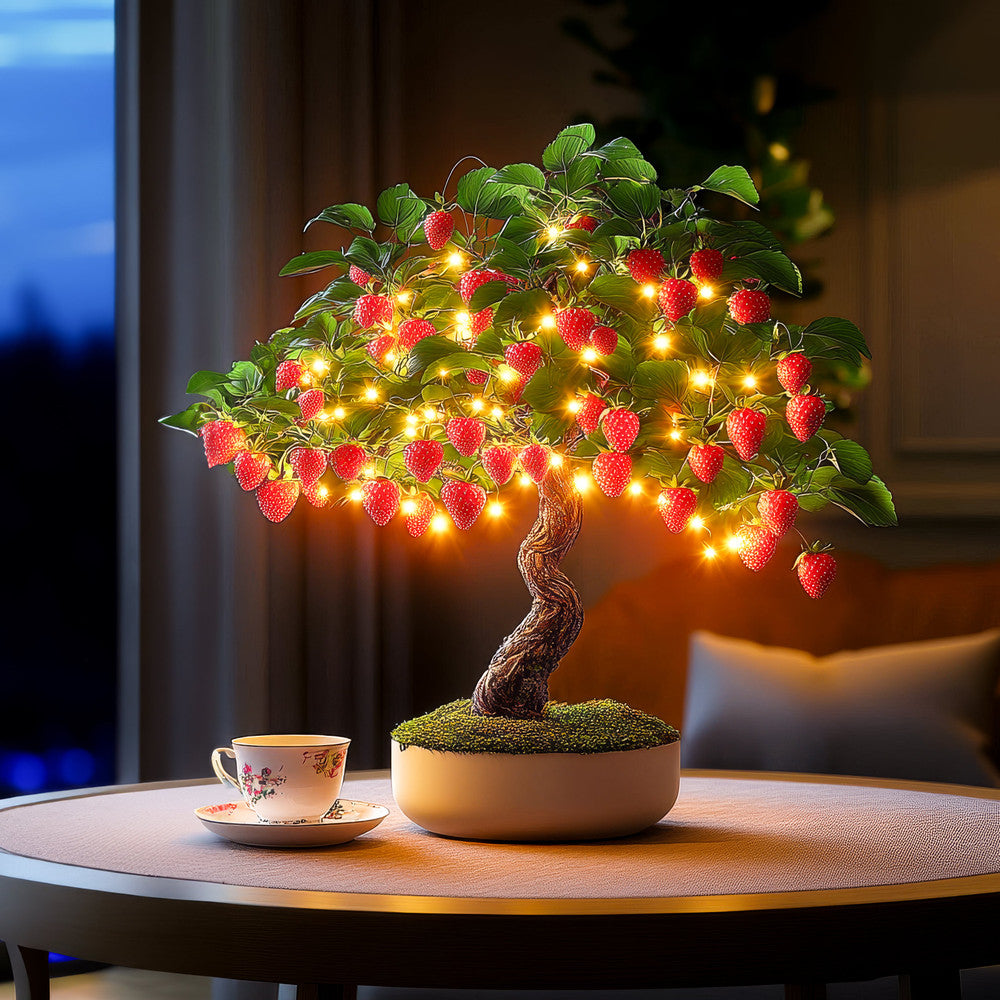 Starry Strawberry Lamp - M