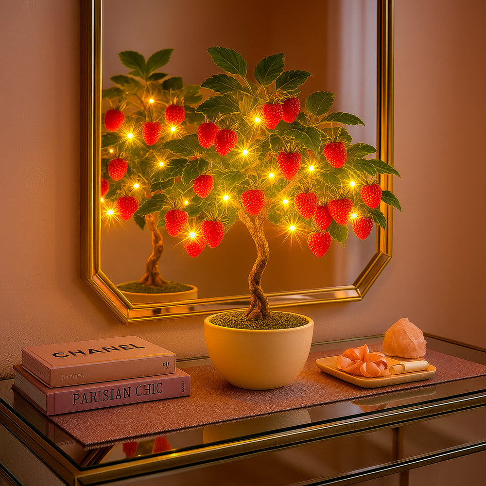 Starry Strawberry Lamp - C
