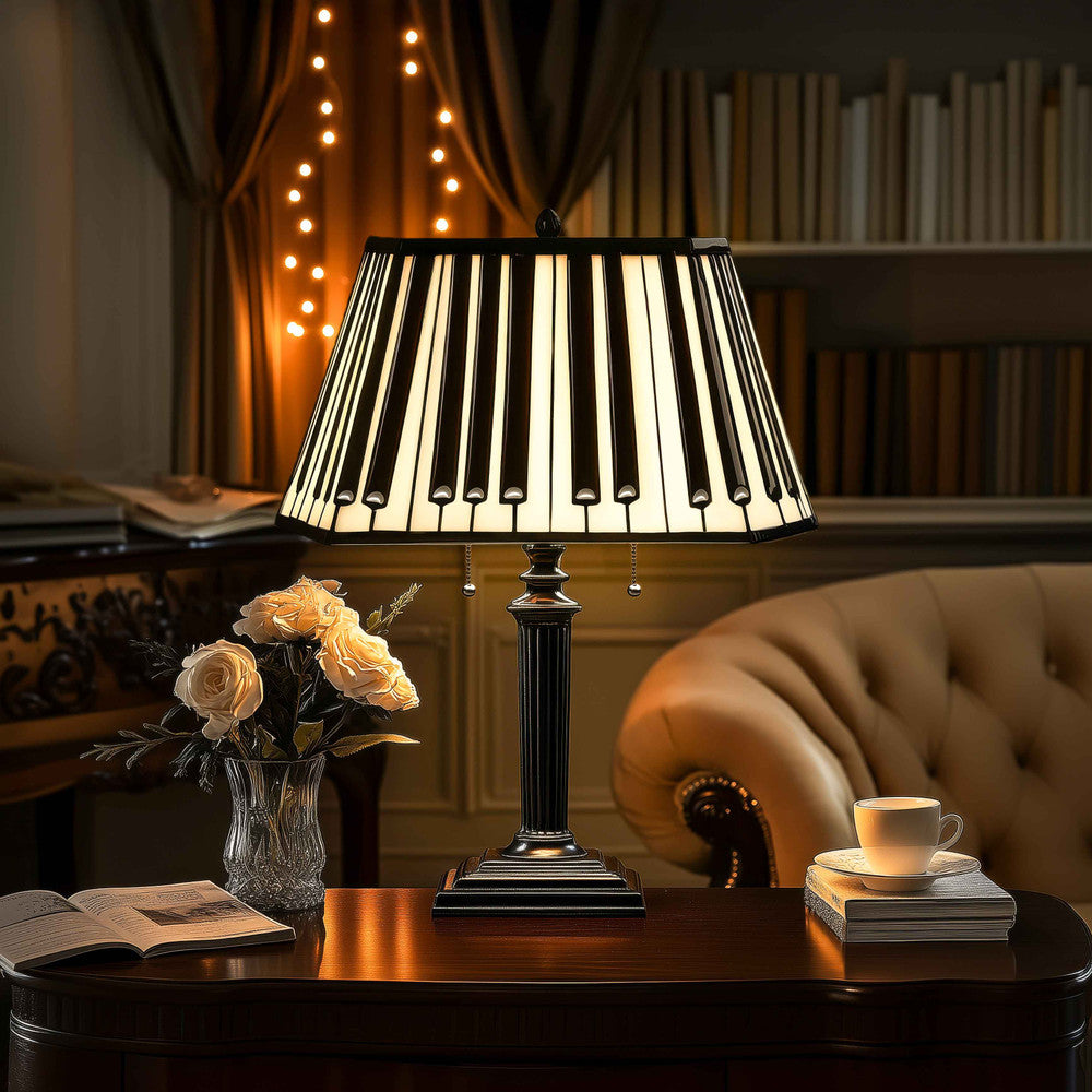 Serene Symphony Piano Lamp