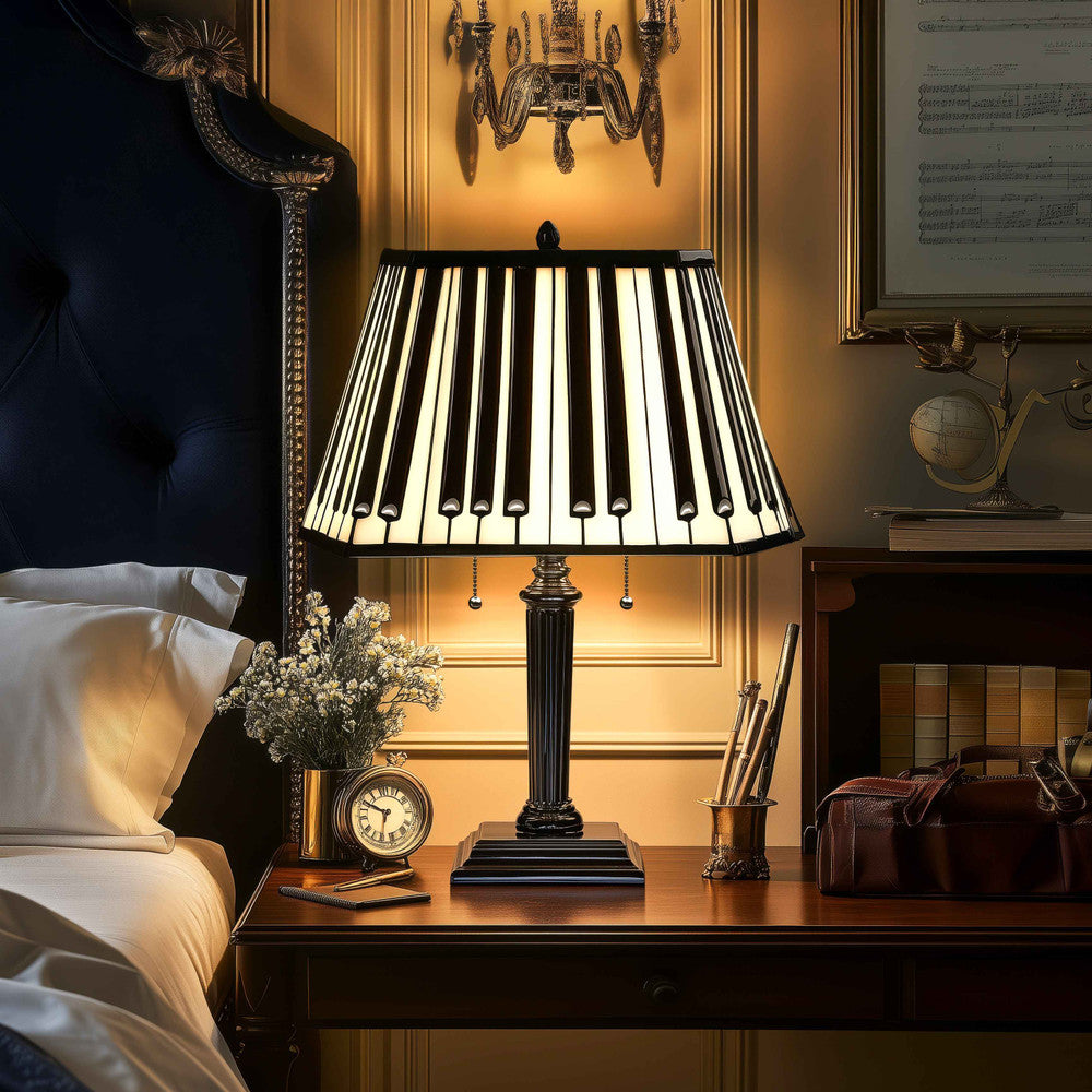 Serene Symphony Piano Lamp