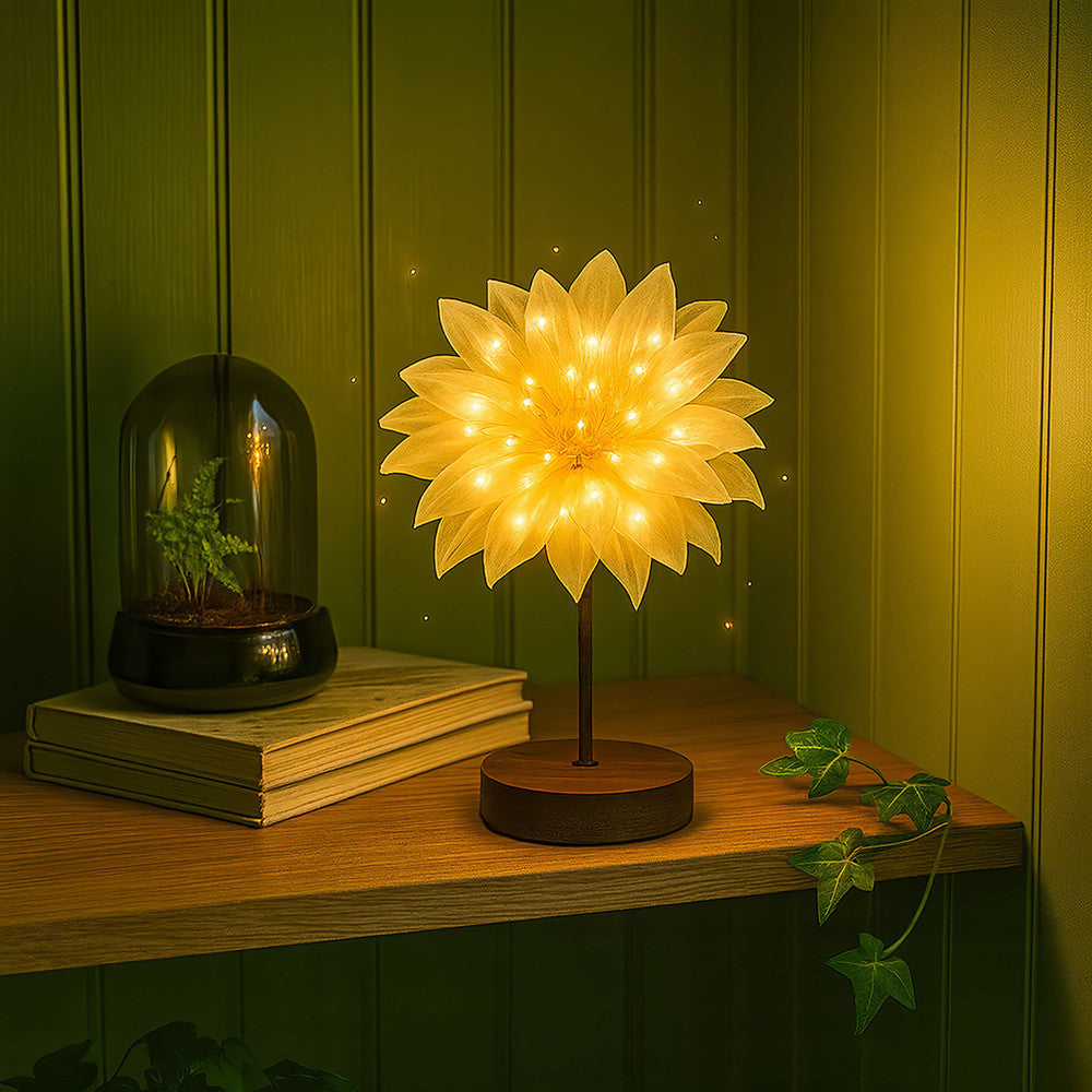 Silken Starry Stalk Lamp