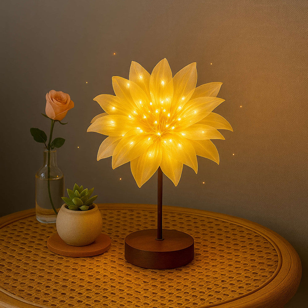 Silken Starry Stalk Lamp