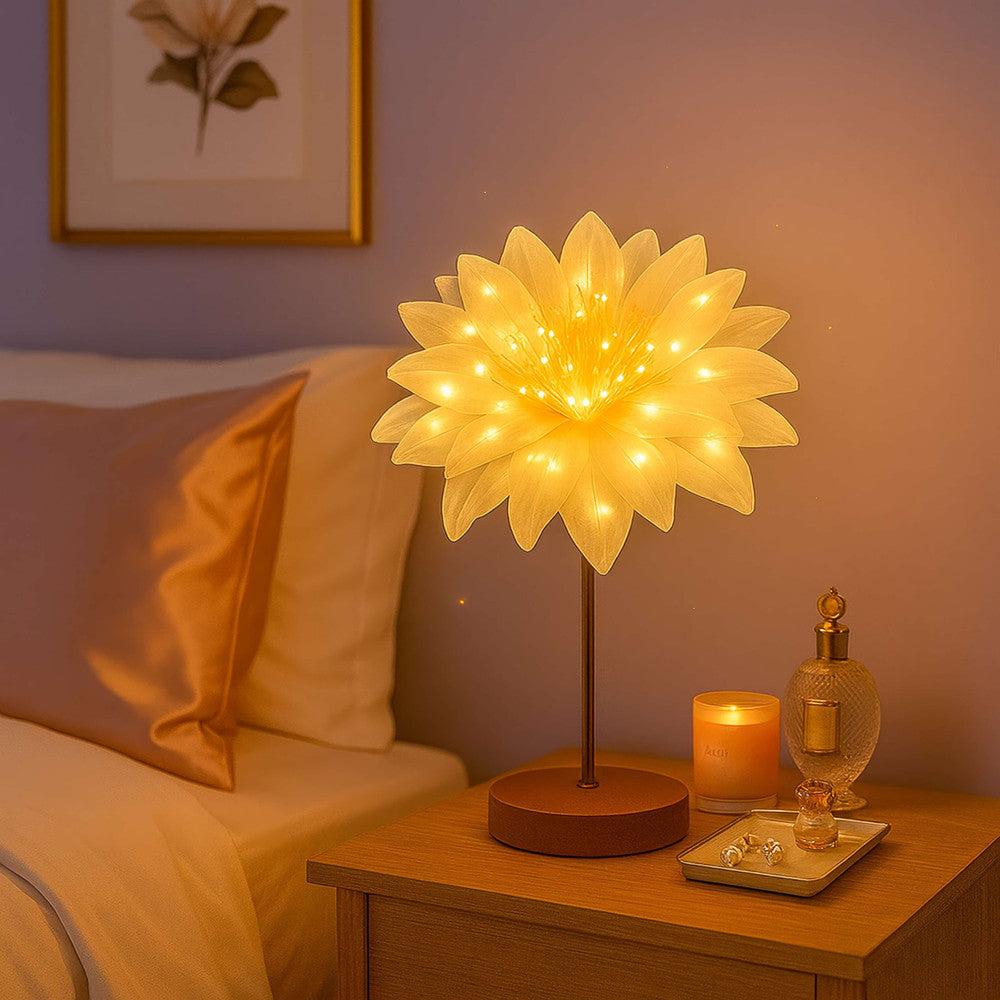 Silken Starry Stalk Lamp