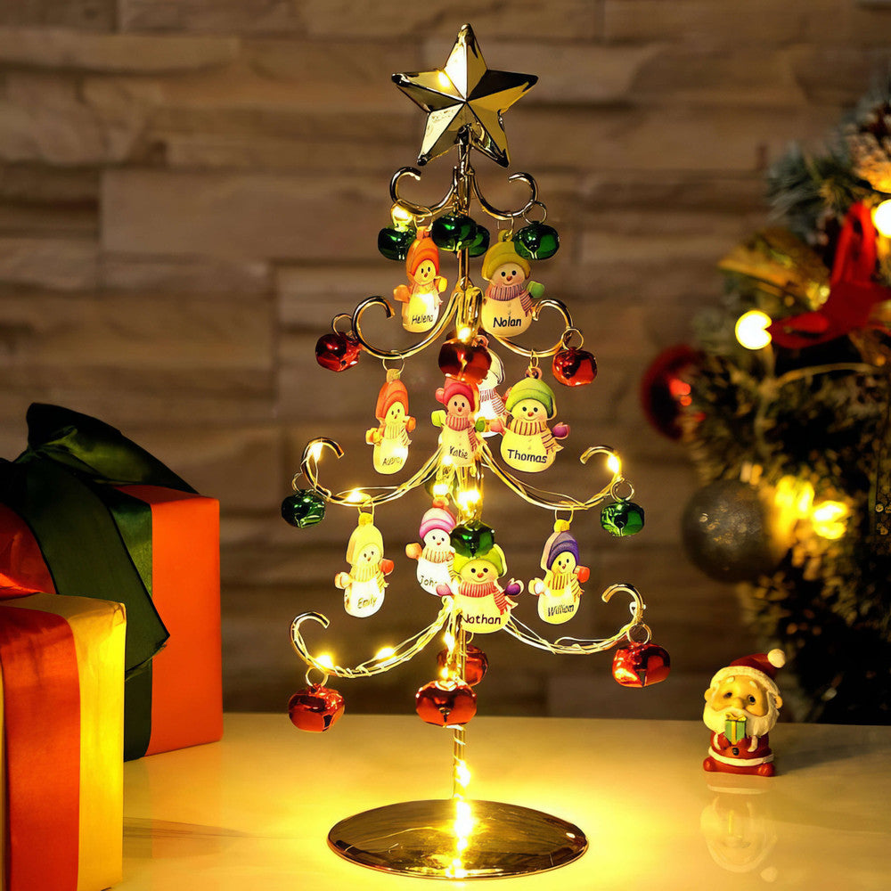 Sparkling Snowman Tree