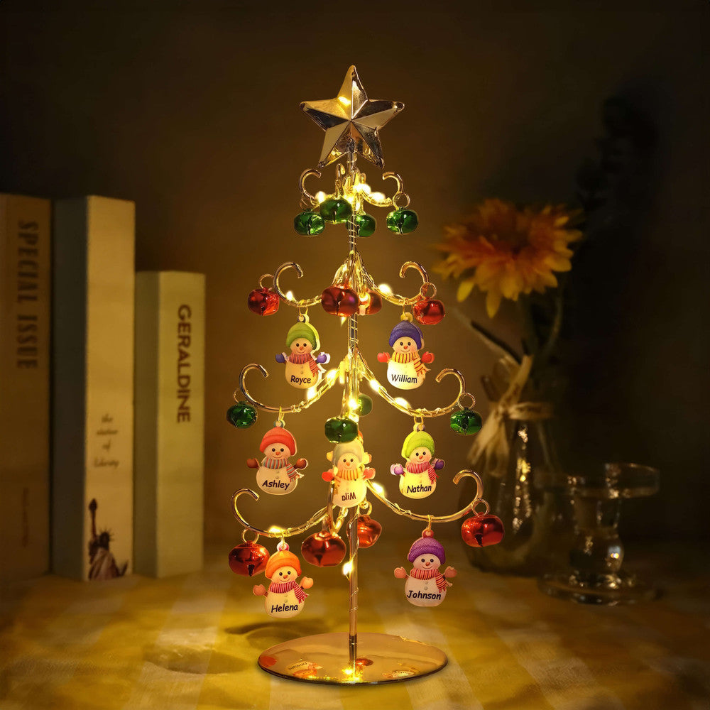 Sparkling Snowman Tree