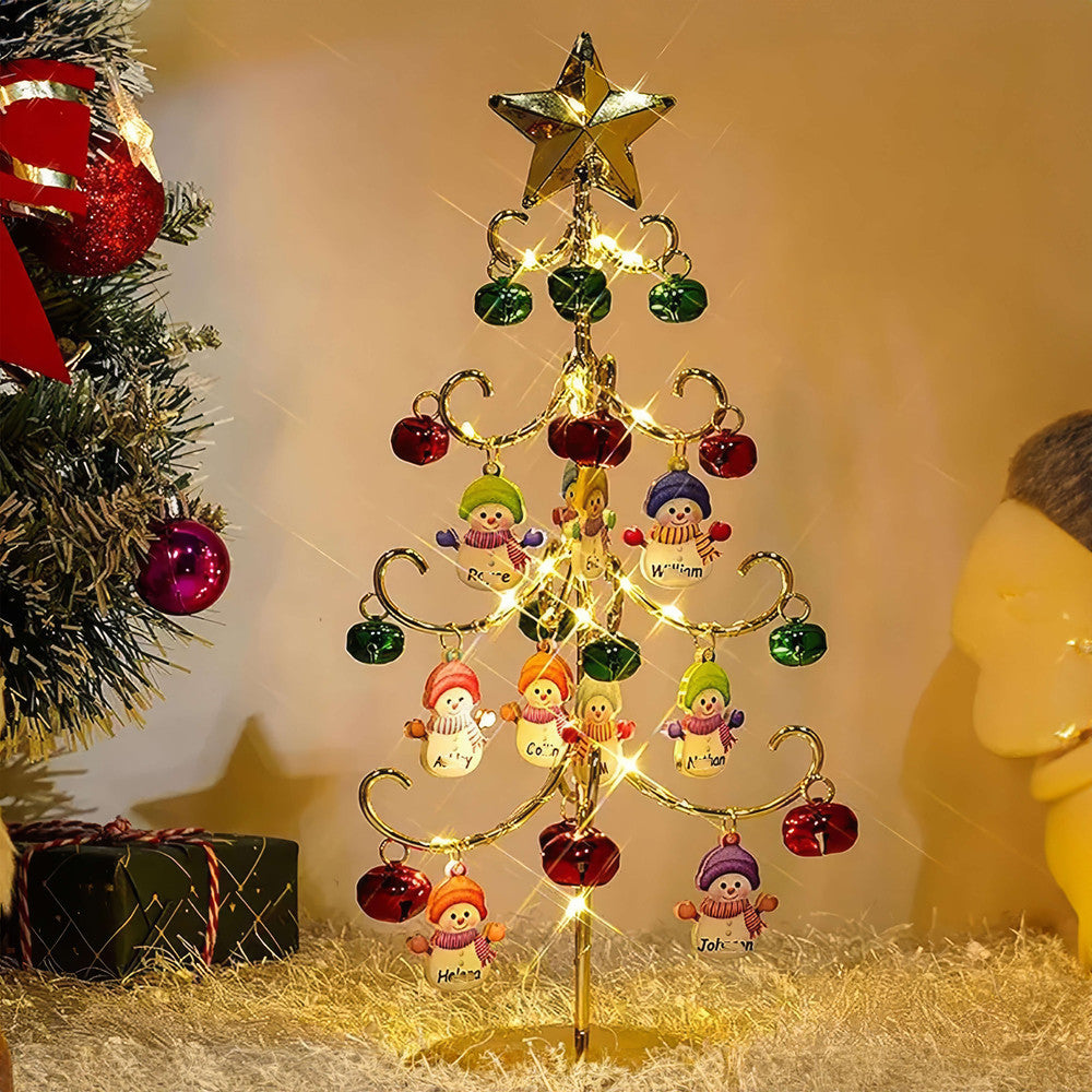 Sparkling Snowman Tree