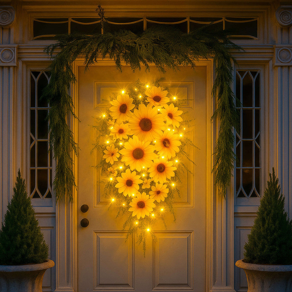 Sunflower Wonder Wreath