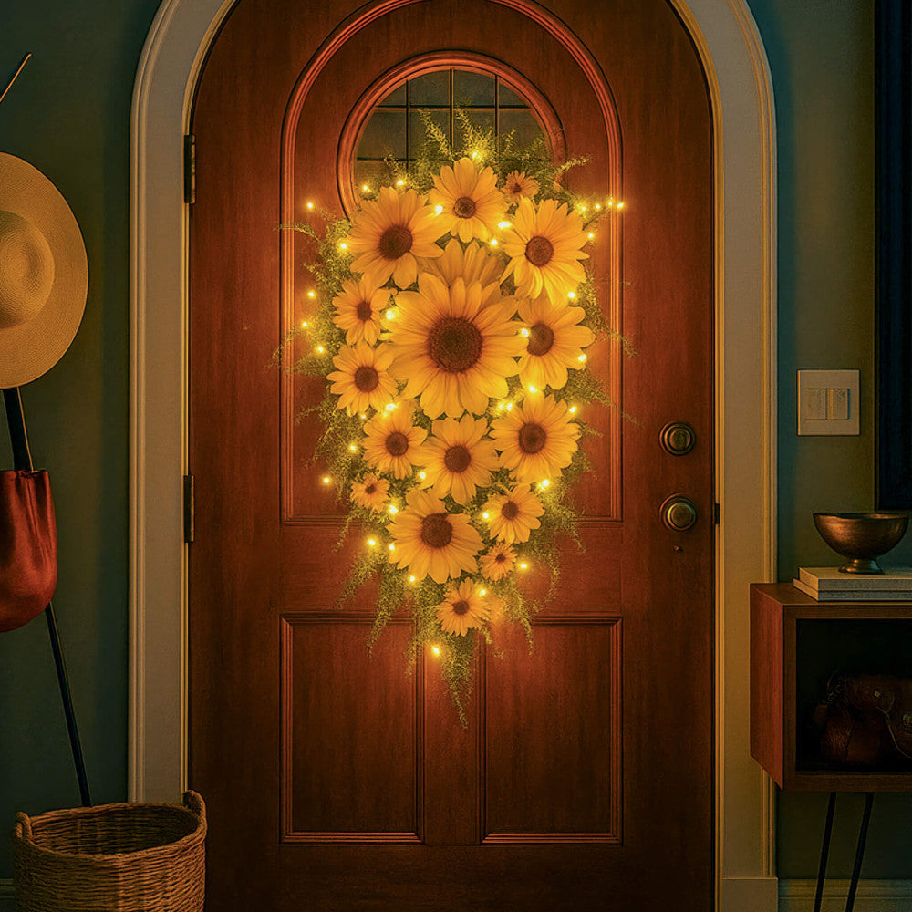 Sunflower Wonder Wreath