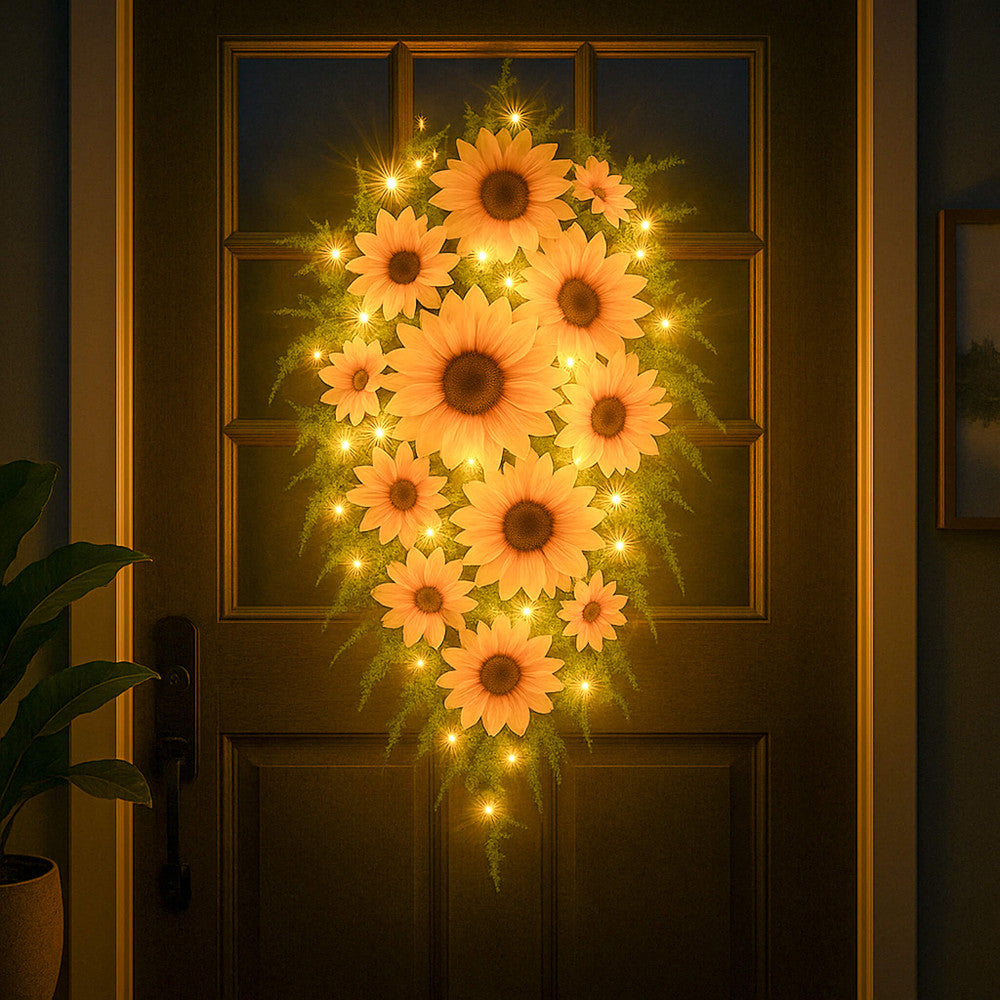 Sunflower Wonder Wreath