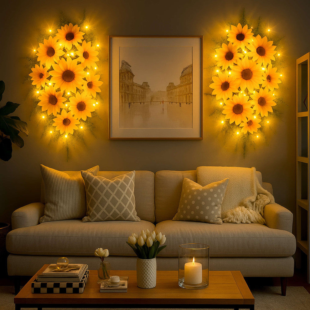 Sunflower Wonder Wreath