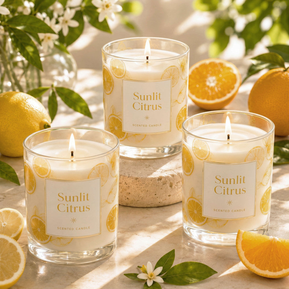 Sunlit Citrus Candle