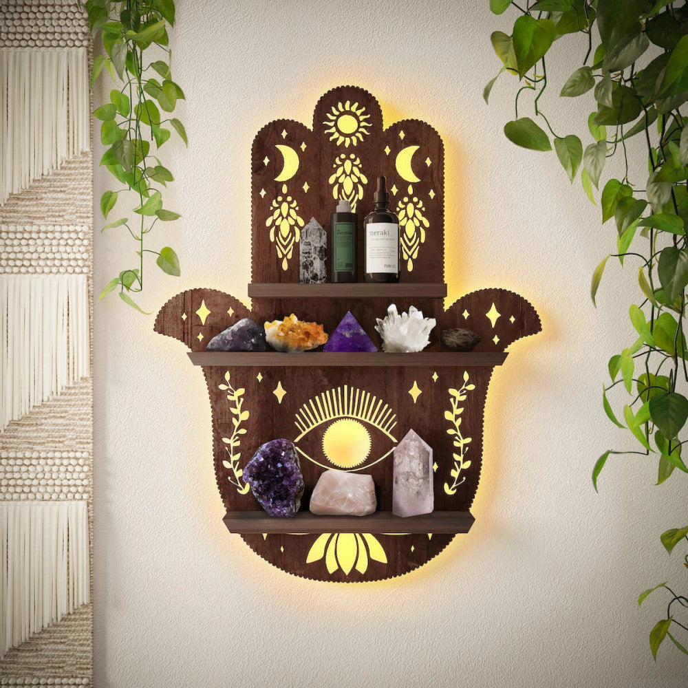 Enchanted Hamsa Shelf
