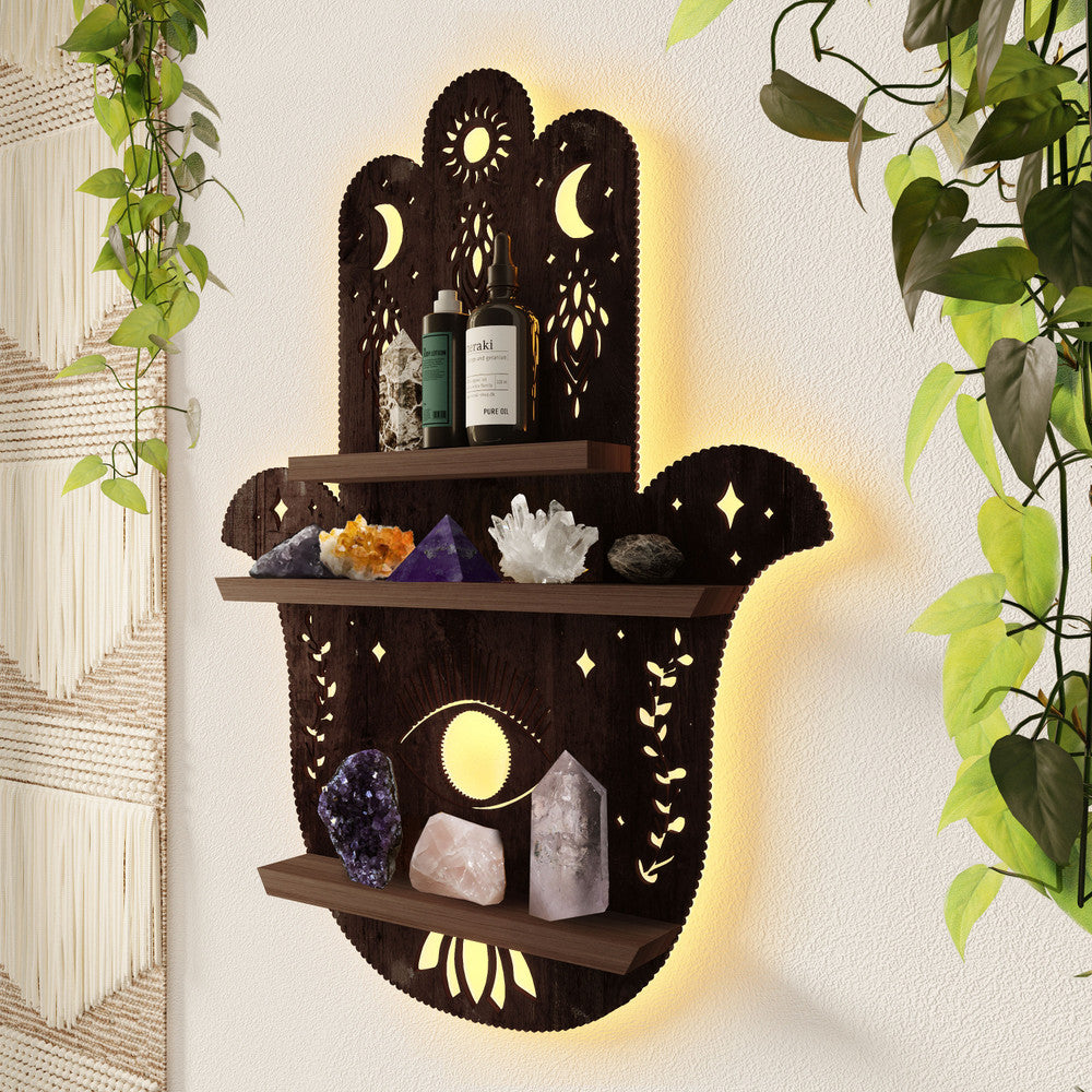 Enchanted Hamsa Shelf