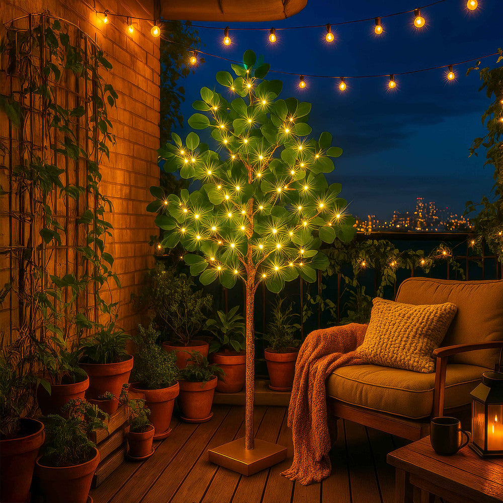 Twinkling Eucalyptus Tree