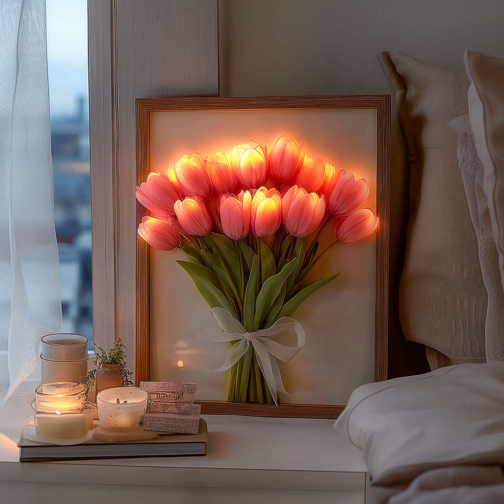 Twinkling Tulip Frame