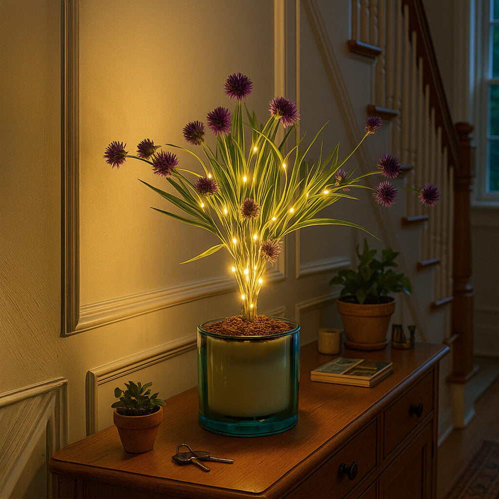 Twinkling Thistle Lamp