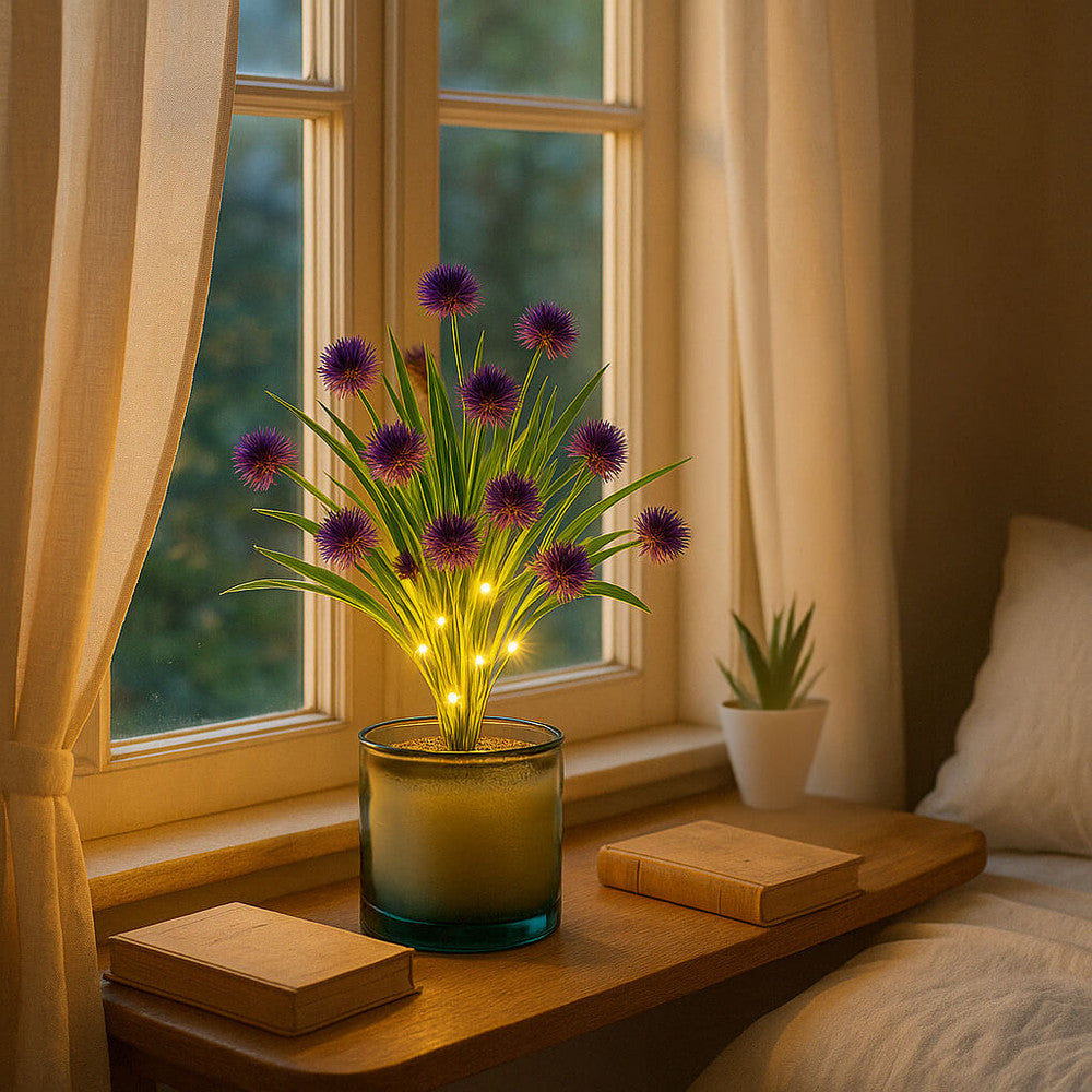 Twinkling Thistle Lamp