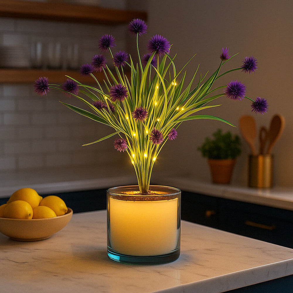 Twinkling Thistle Lamp
