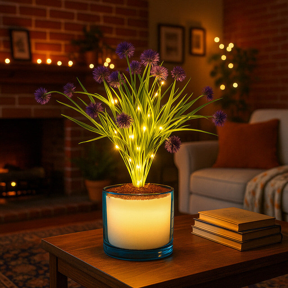 Twinkling Thistle Lamp