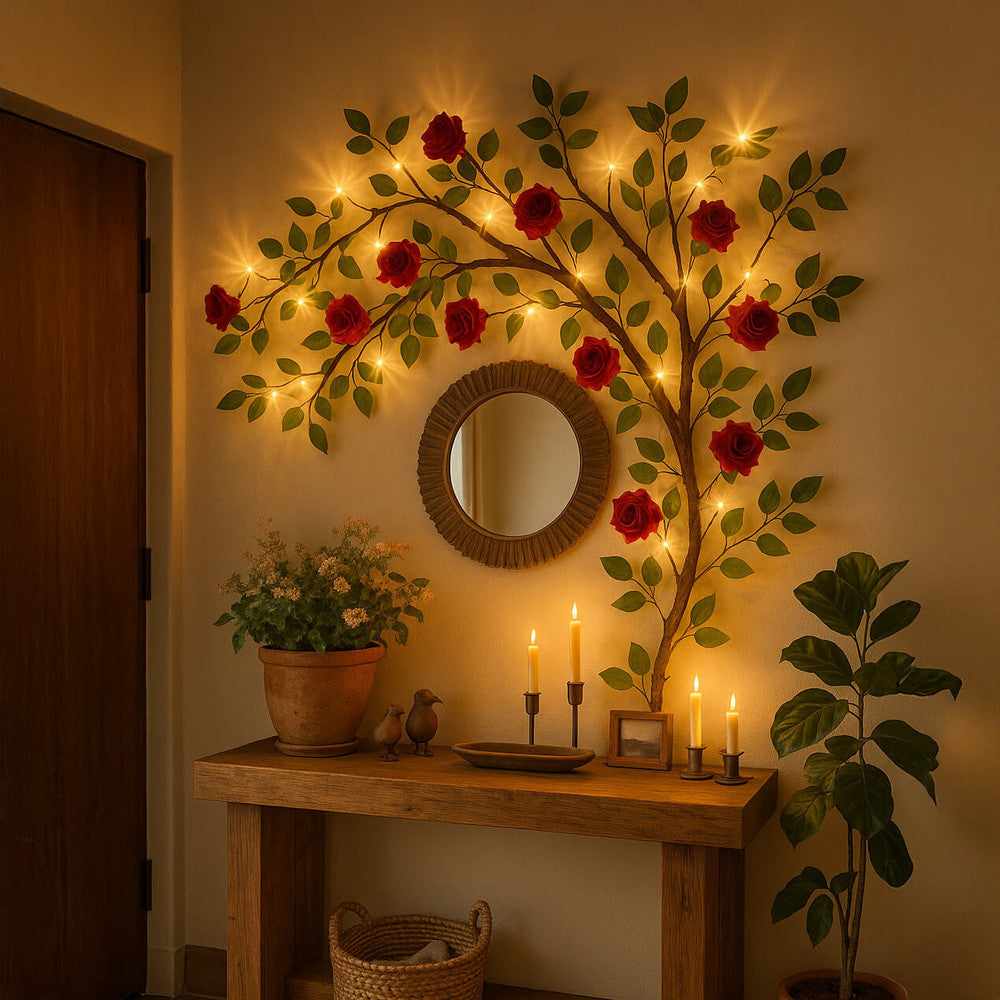 Vibrant Rose Vine