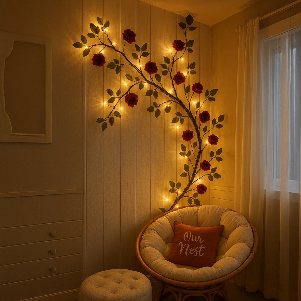 Vibrant Rose Vine
