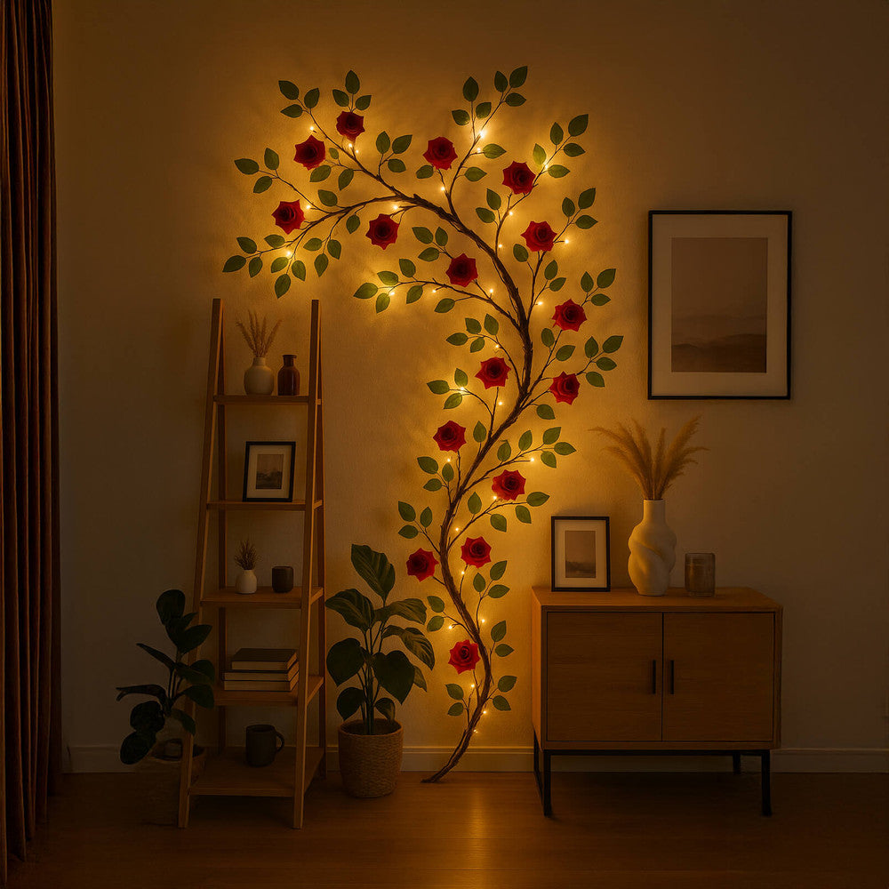 Vibrant Rose Vine