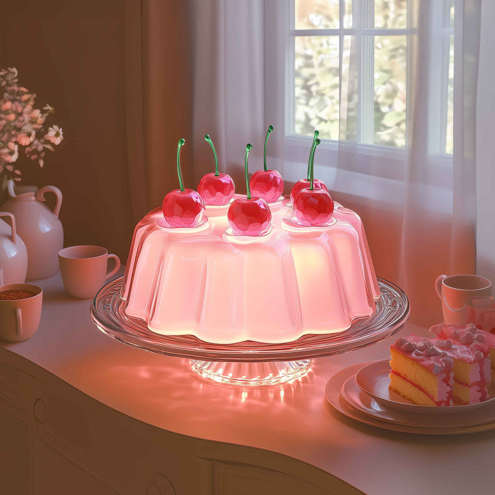 Whimsical Glow Cherry Cake