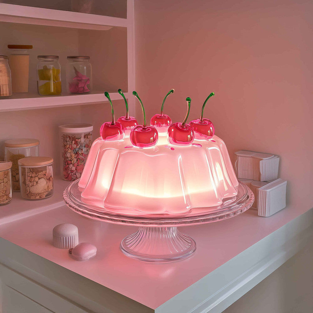 Whimsical Glow Cherry Cake