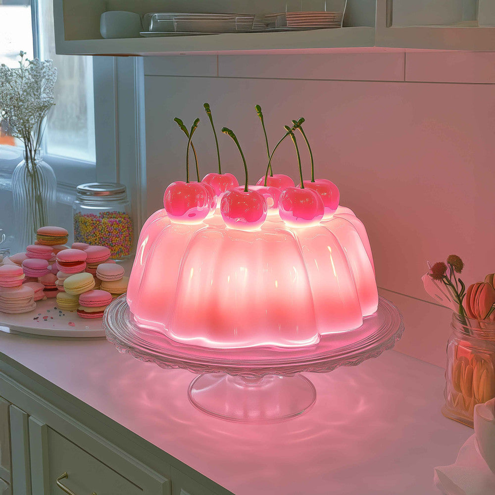 Whimsical Glow Cherry Cake