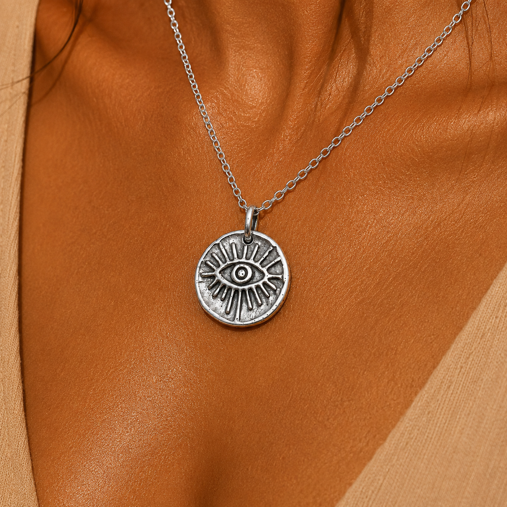 Ethereal Evil Eye Necklace