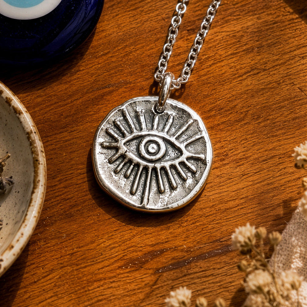 Ethereal Evil Eye Necklace